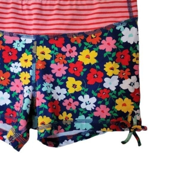 Hanna Andersson Play + Tumble Shorts Floral NWT size 150 size 12 Years Girls - Picture 3 of 5